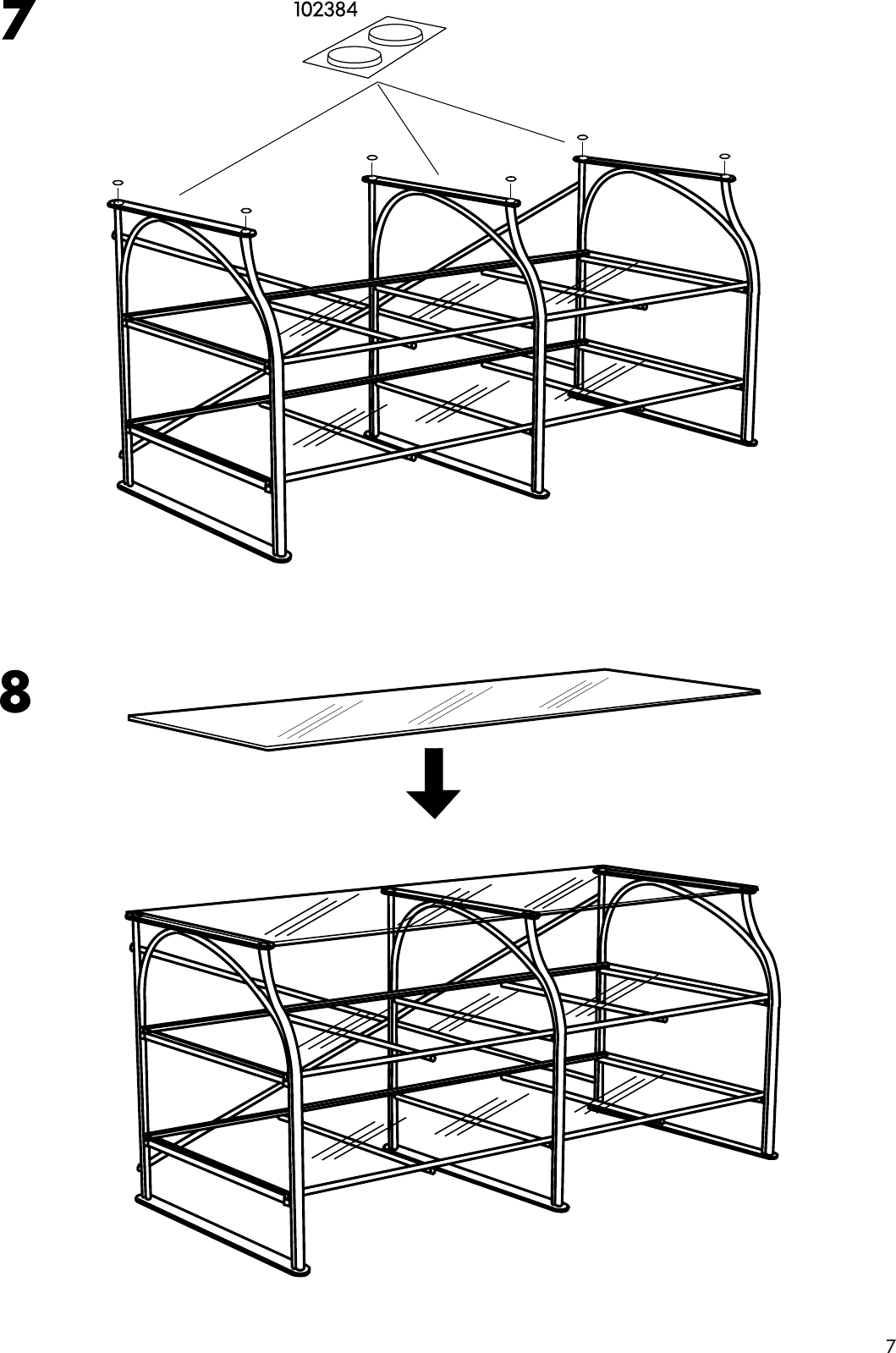 Page 7 of 8 - Ikea Ikea-Lindved-Tv-Unit-41X18-Assembly-Instruction