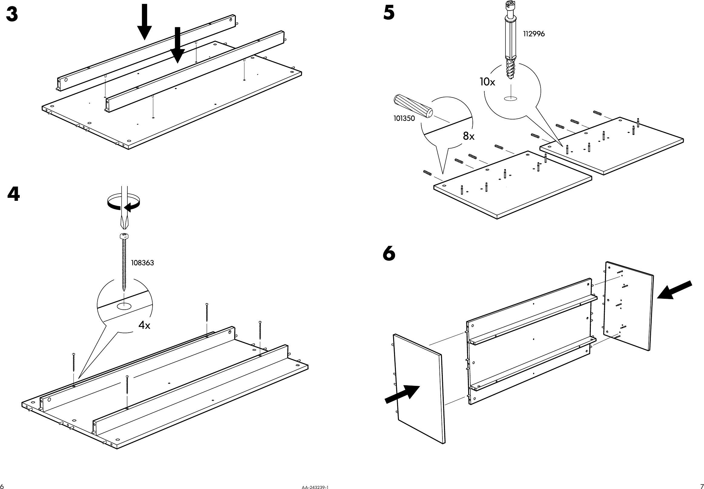 Page 6 of 6 - Ikea Ikea-Linnarp-Coffee-Table-Tv-Bench-Assembly-Instruction
