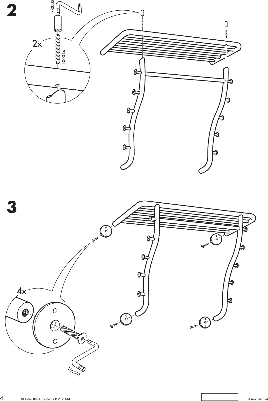 Page 4 of 4 - Ikea Ikea-Logga-Hat-Rack-37-Assembly-Instruction