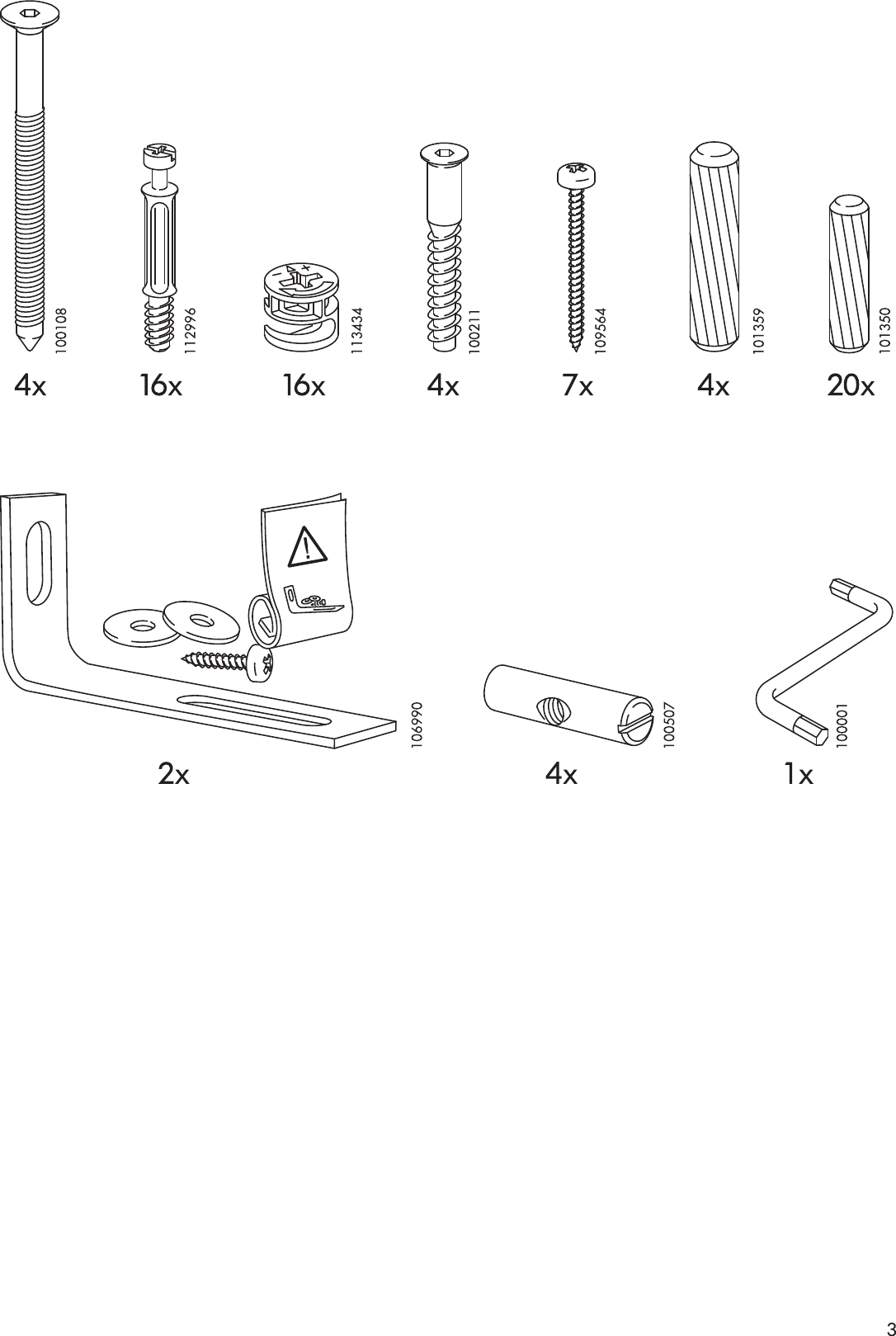 Page 3 of 12 - Ikea Ikea-Lyckhem-Occational-Table-Assembly-Instruction