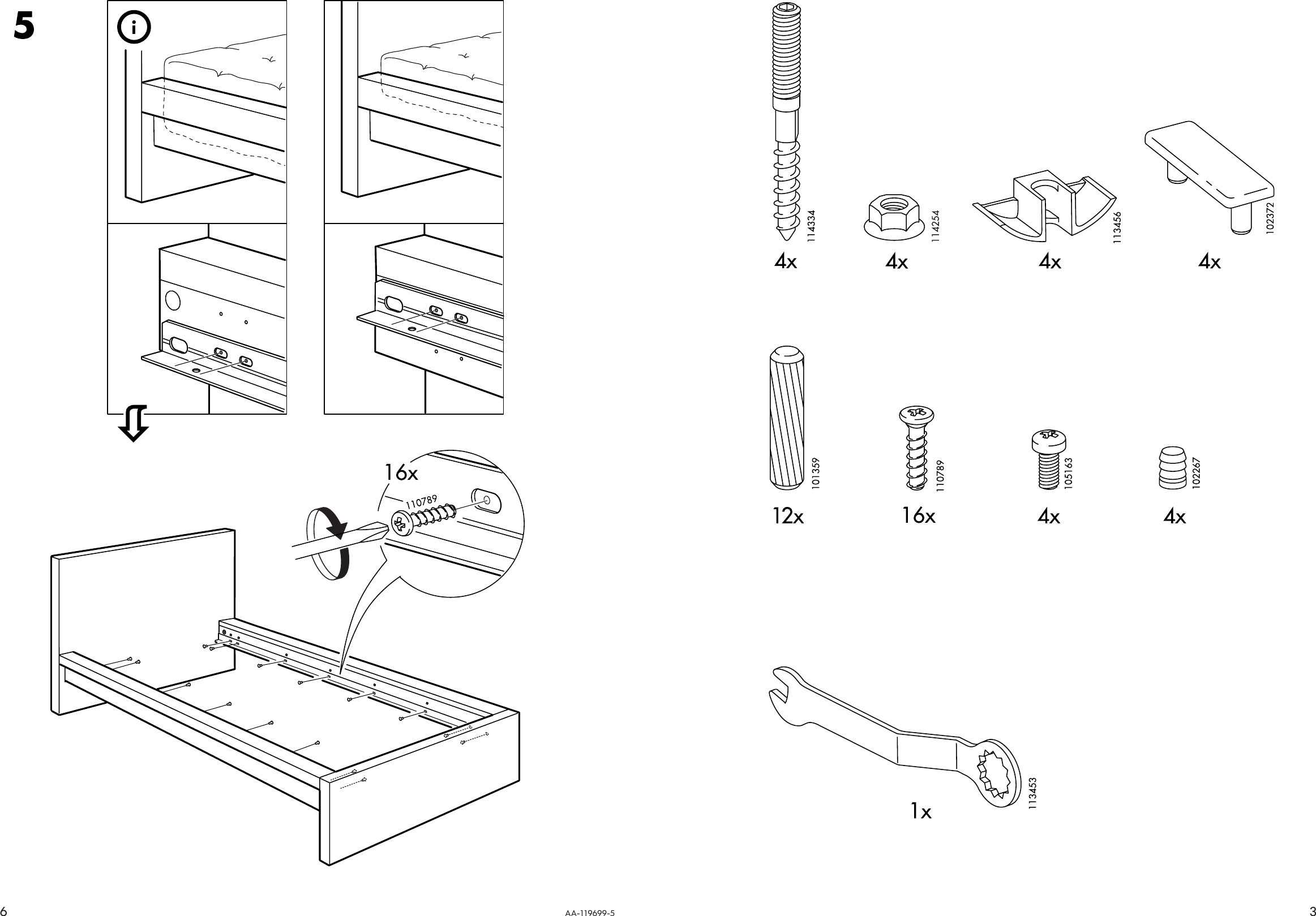 Ikea Malm Bed Frame Twin Assembly, Ikea Luroy Twin Bed Frame