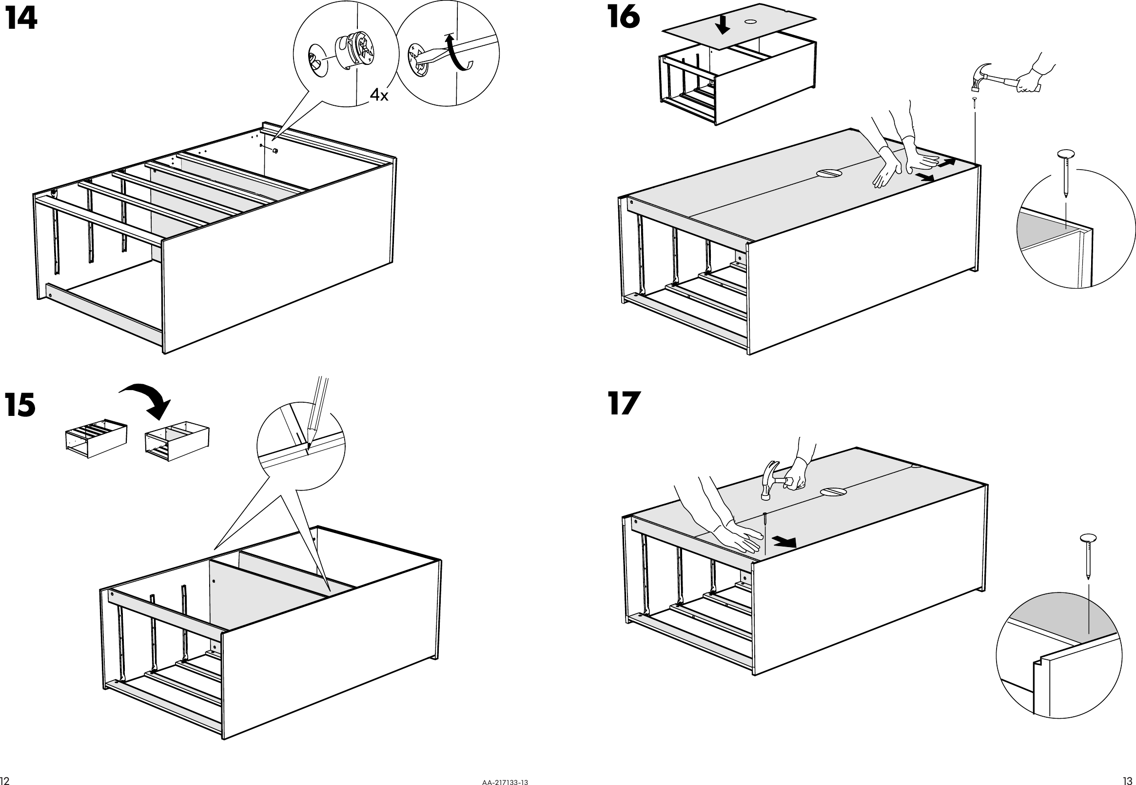 Page 12 of 12 - Ikea Ikea-Malm-Tv-Storage-Unit-37X65-Assembly-Instruction