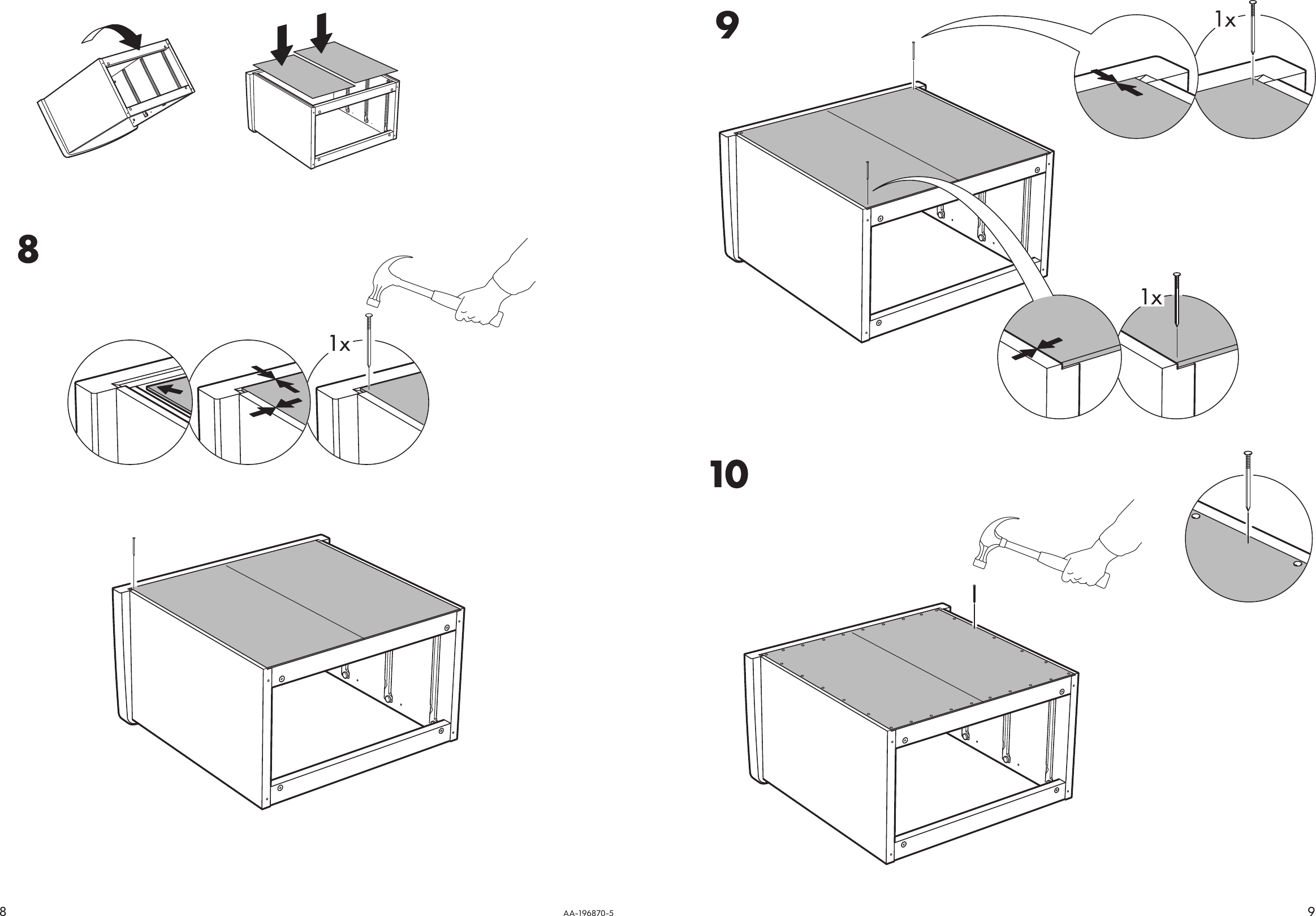 Page 8 of 8 - Ikea Ikea-Mammut-Chest-W-3Drawers-Assembly-Instruction
