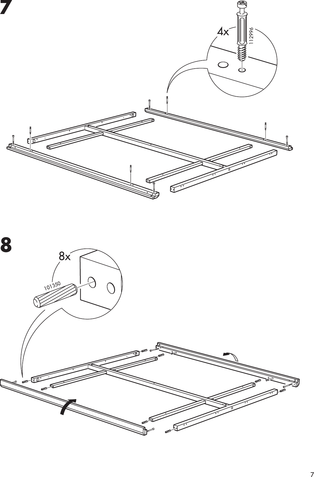 Кровать тодален икеа инструкция по сборке