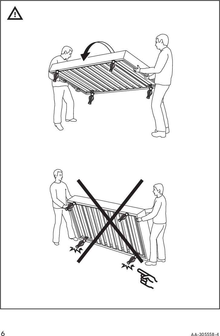 Page 7 of 8 - Ikea Ikea-Manger-Leg-Assembly-Instruction