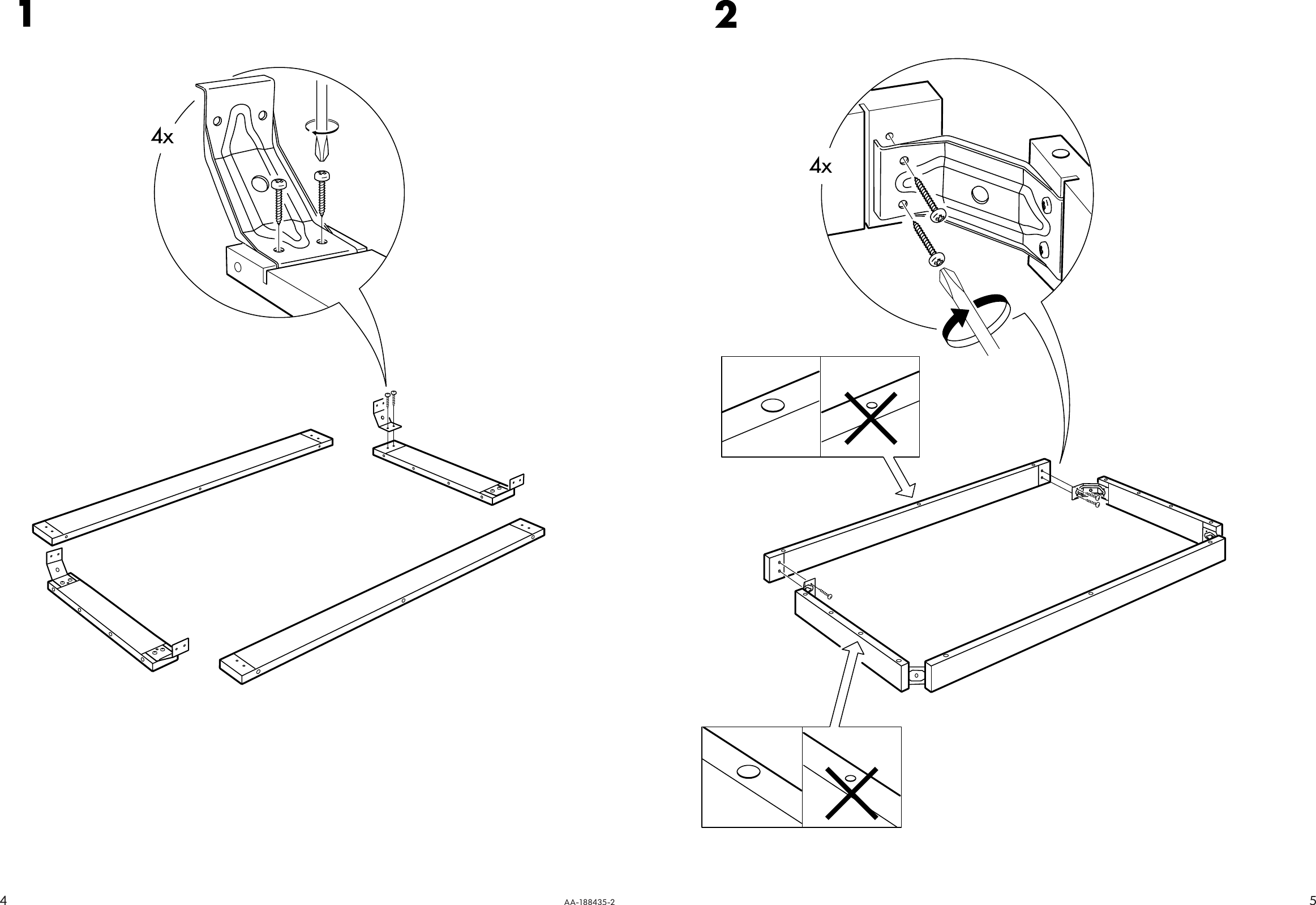 Page 4 of 4 - Ikea Ikea-Markar-Dining-Table-74-3-4X37-3-8-Assembly-Instruction