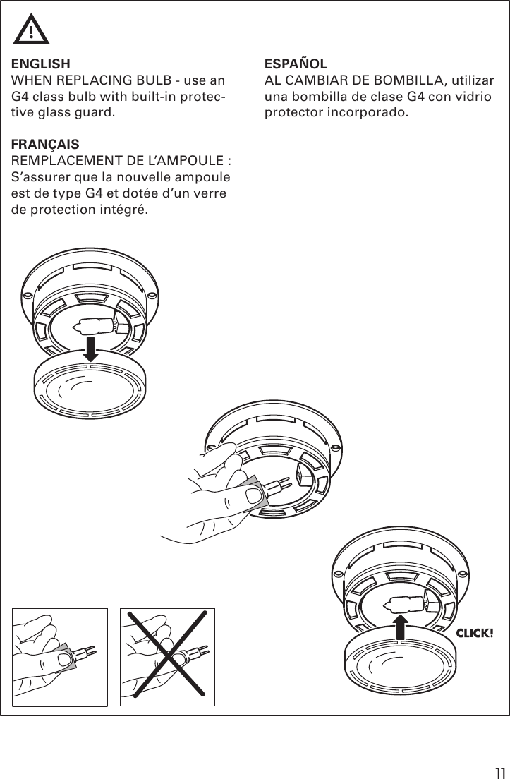 Page 11 of 12 - Ikea Ikea-Non-Spotlight-Assembly-Instruction