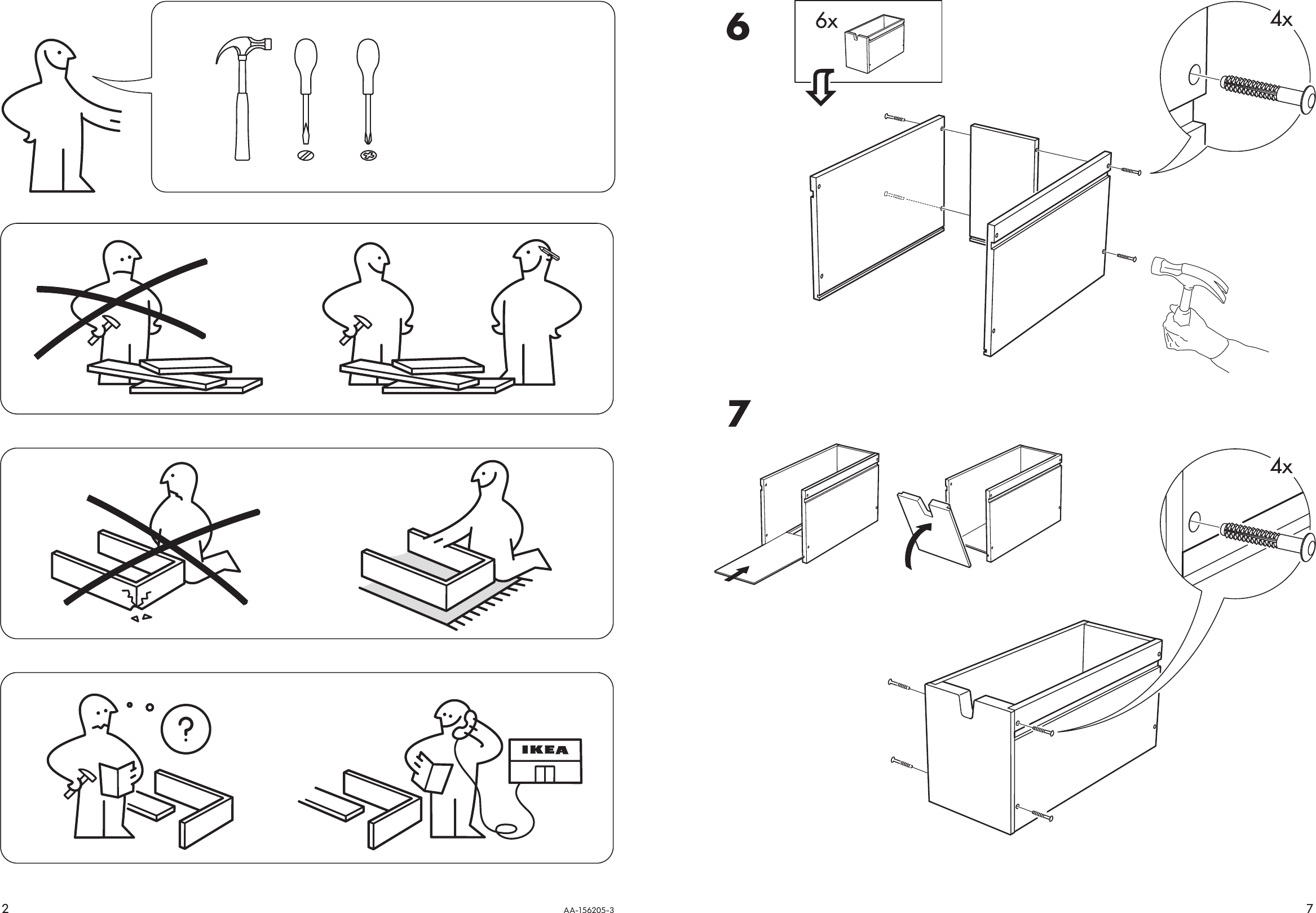 Page 2 of 4 - Ikea Ikea-Norden-Gateleg-Table-10-35-60X32-Assembly-Instruction