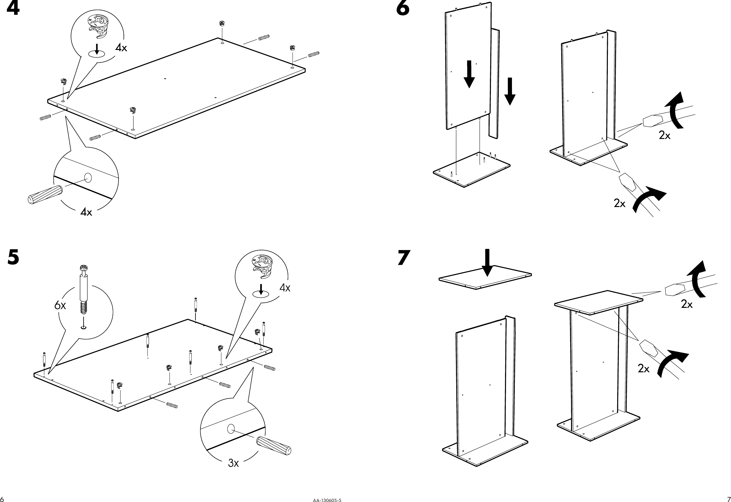 Page 6 of 6 - Ikea Ikea-Norrebo-Tv-Unit-44-1-8X17-3-8-Assembly-Instruction