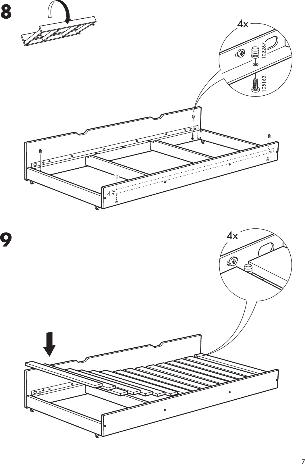 Ikea Twin Bed Parts at Lawrence Forshee blog