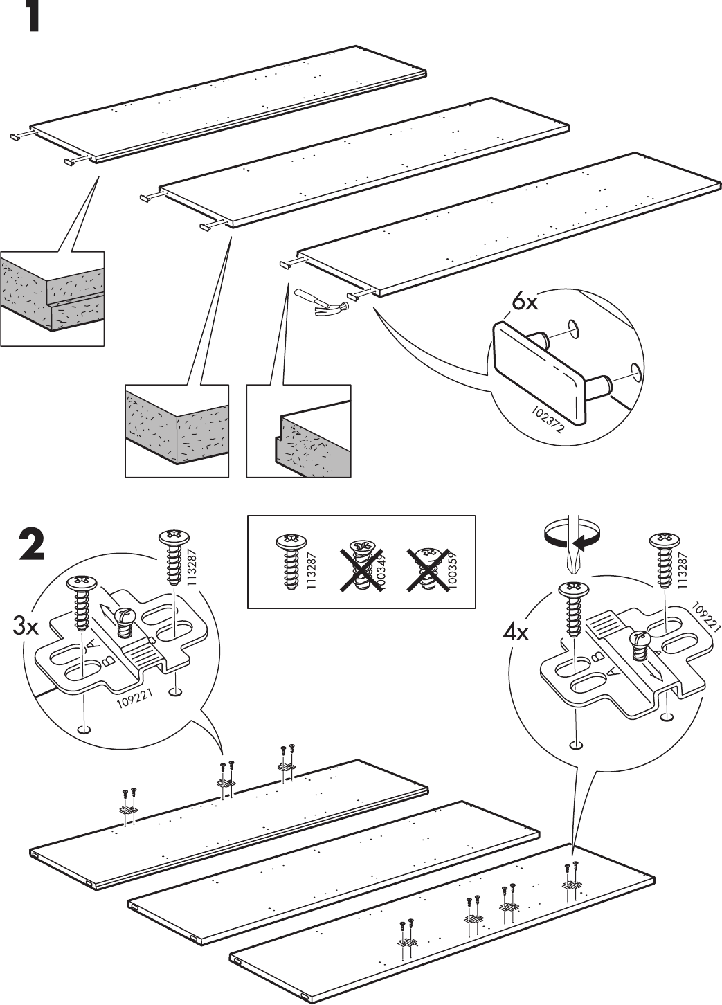 Ikea Odda Wardrobe Assembly Instruction