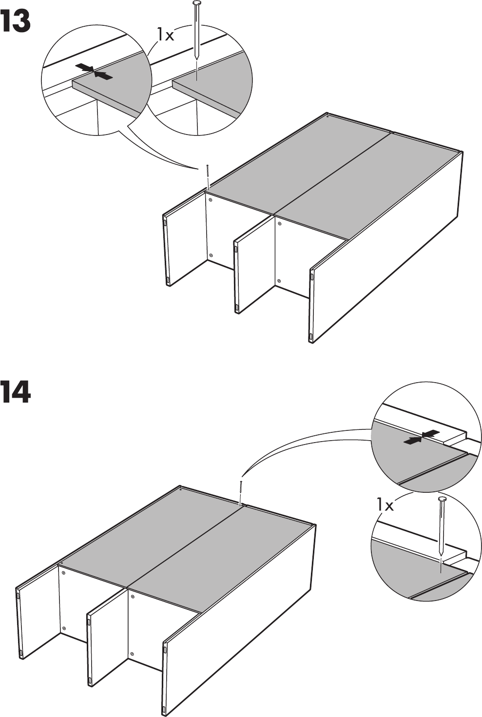 Ikea Odda Wardrobe Assembly Instruction   Asset B 