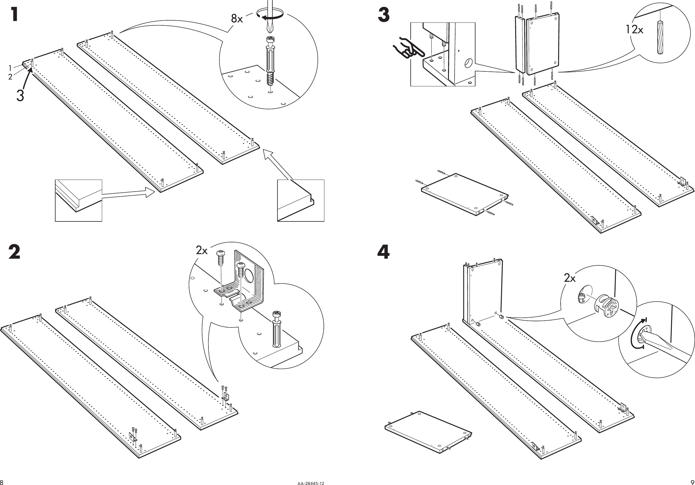 Page 8 of 8 - Ikea Ikea-Pax-Wardrobe-Frame-20X14X79-Assembly-Instruction