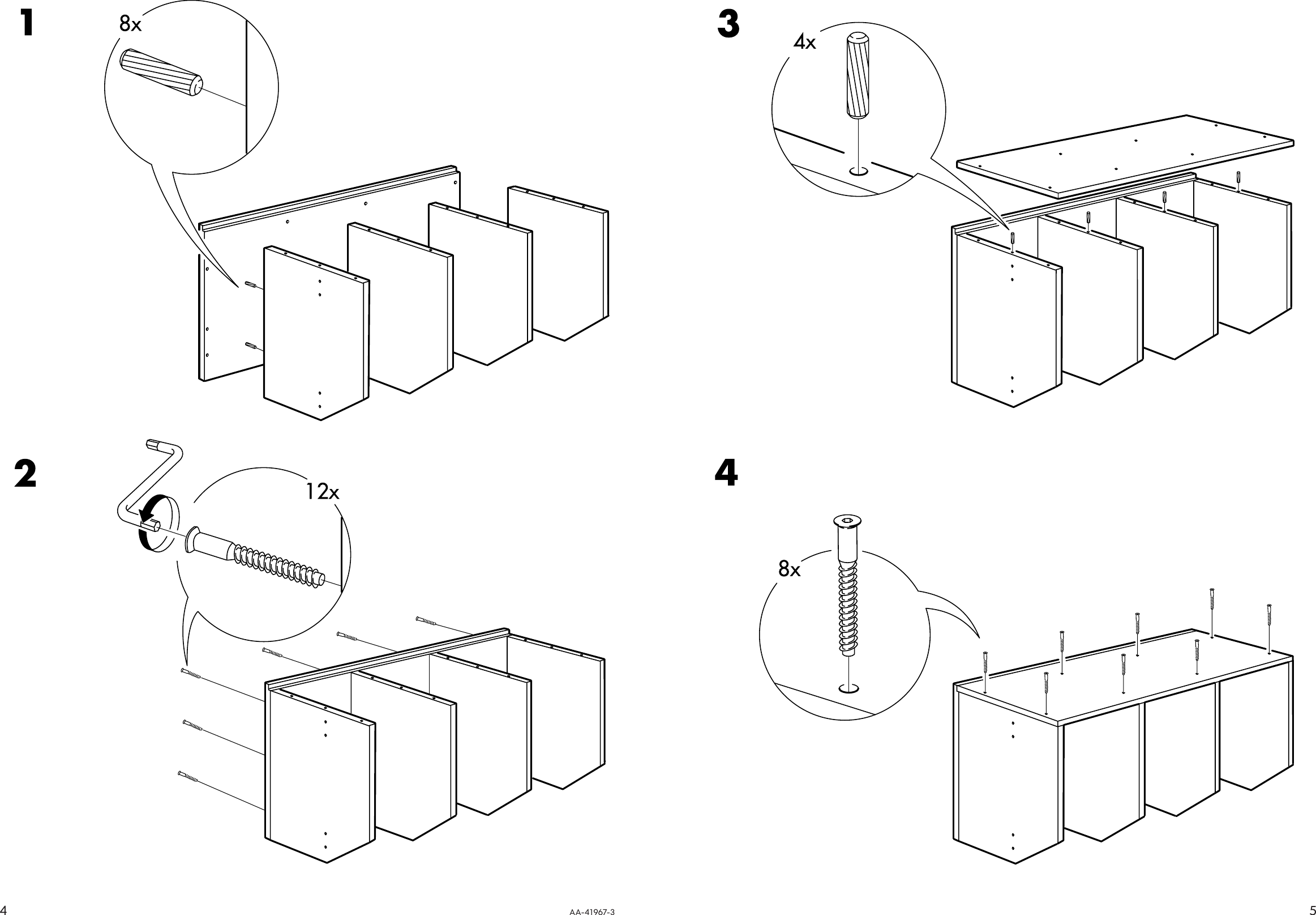 Page 4 of 4 - Ikea Ikea-Perfekt-Kalsebo-End-Base-Unit-12X30-Assembly-Instruction