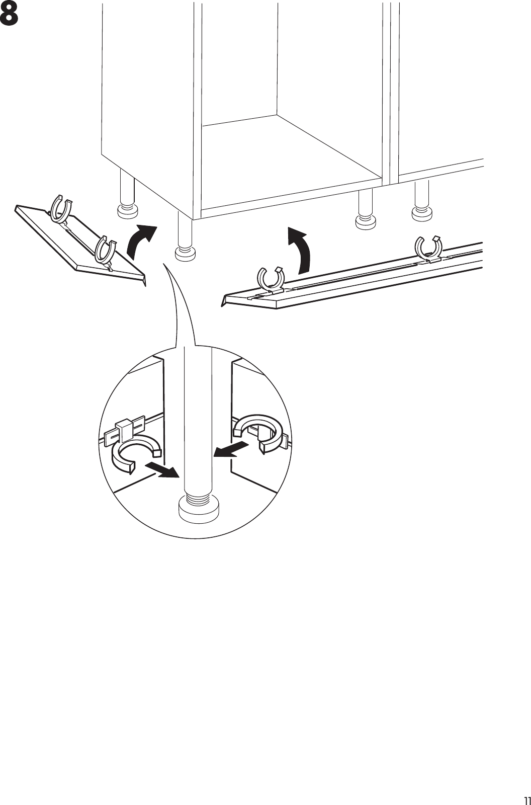 Page 11 of 12 - Ikea Ikea-Perfekt-Plinth-88-Assembly-Instruction