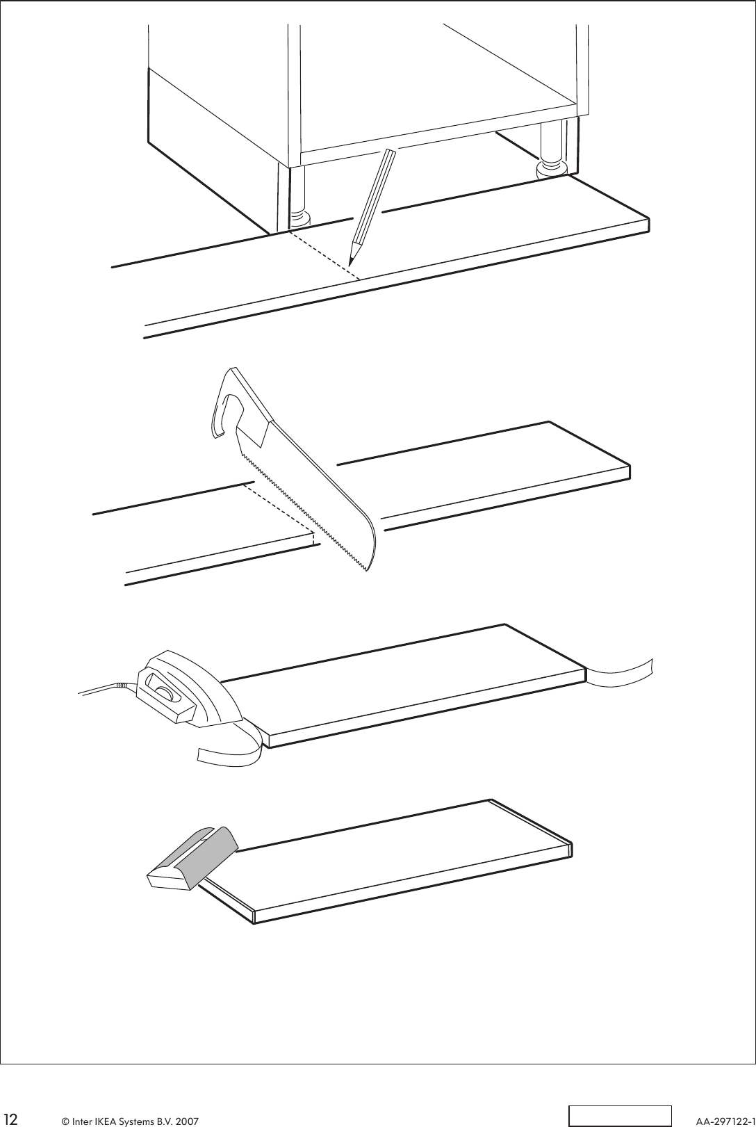 Page 12 of 12 - Ikea Ikea-Perfekt-Plinth-88-Assembly-Instruction