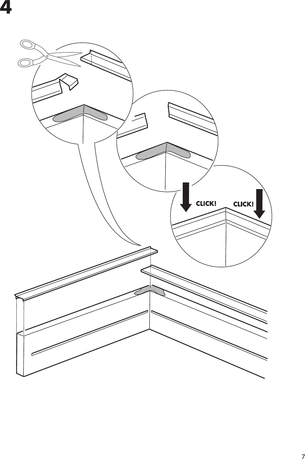 Page 7 of 12 - Ikea Ikea-Perfekt-Plinth-88-Assembly-Instruction