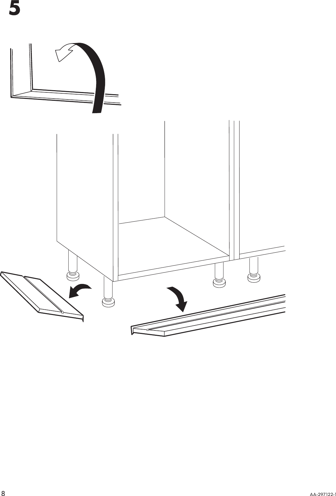 Page 8 of 12 - Ikea Ikea-Perfekt-Plinth-88-Assembly-Instruction