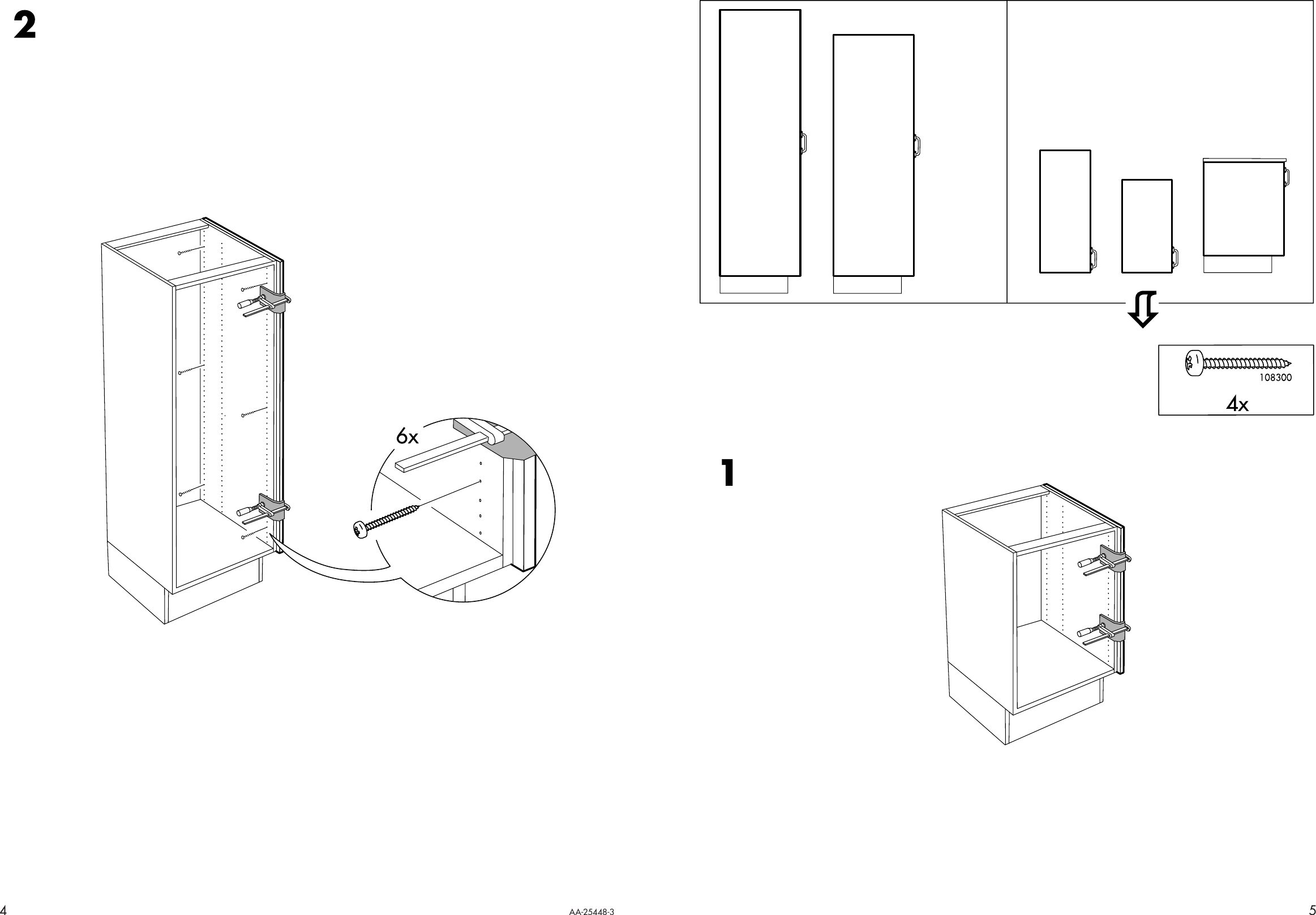 Page 4 of 4 - Ikea Ikea-Perfekt-Sarbo-Cover-Panel-Wall-Cabinet-Assembly-Instruction