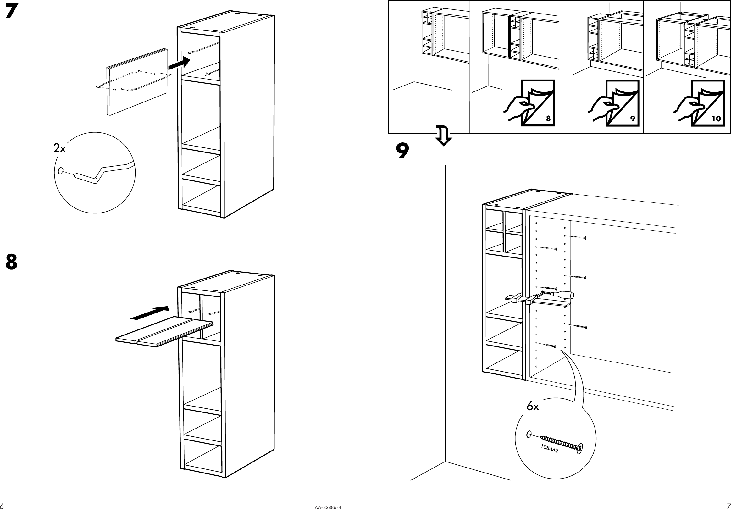 Page 6 of 6 - Ikea Ikea-Perfekt-Shelf-W-2-Drawers-9X30-Assembly-Instruction-2  Ikea-perfekt-shelf-w-2-drawers-9x30-assembly-instruction