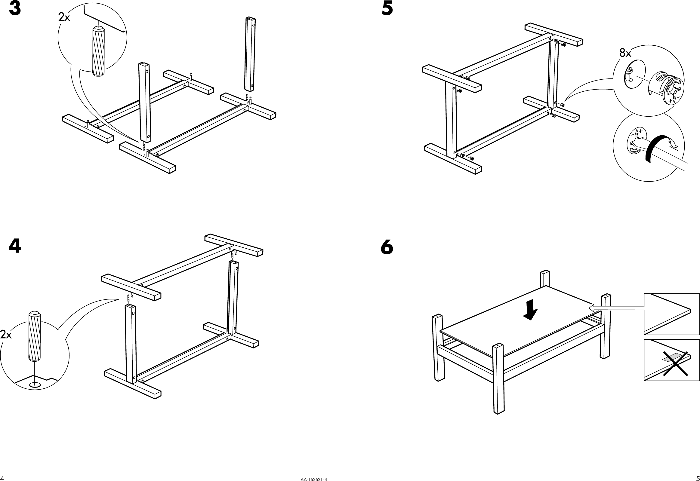 Page 4 of 4 - Ikea Ikea-Pilbo-Coffee-Table-46-1-2X24-Assembly-Instruction
