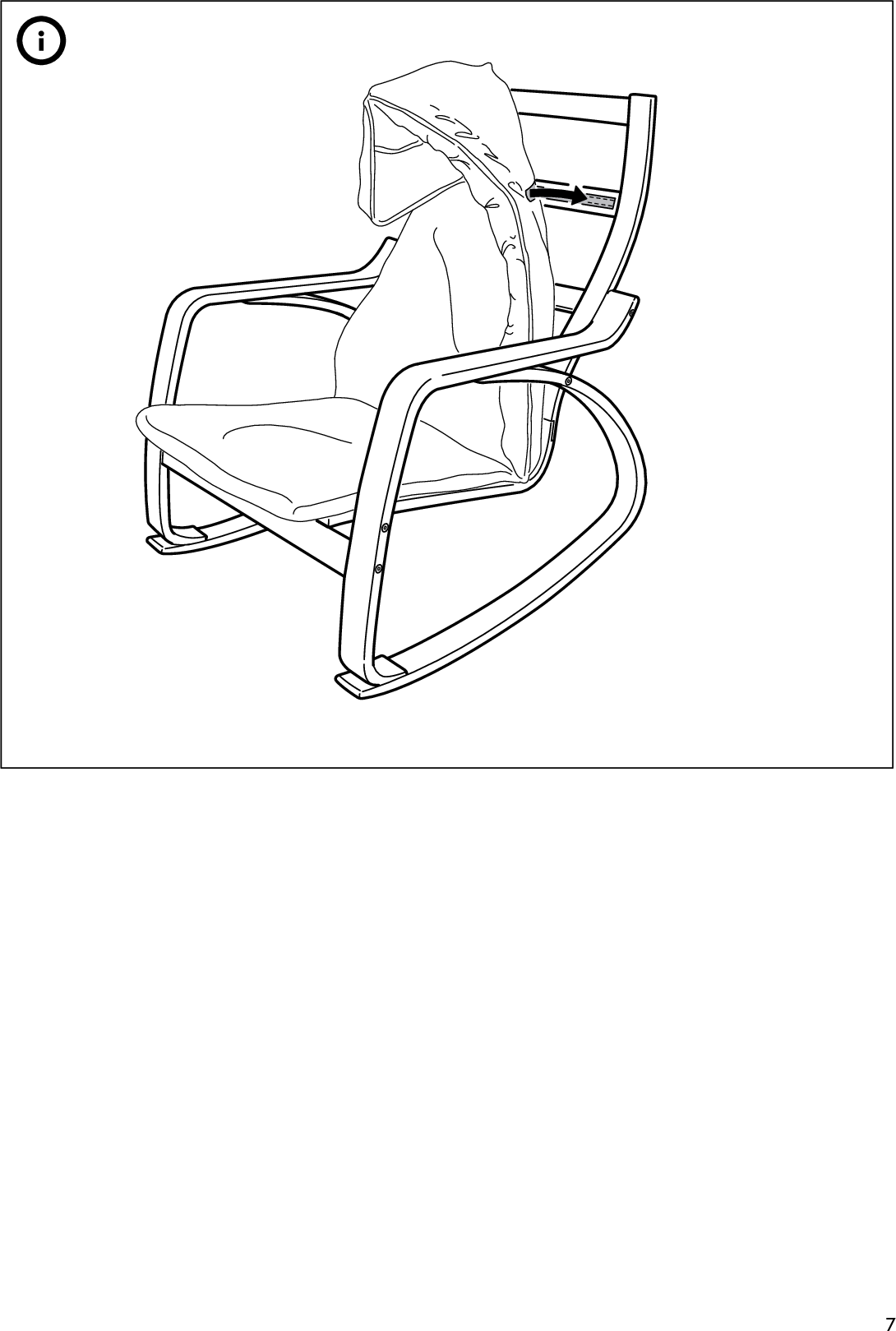 Page 8 of 8 - Ikea Ikea-Poang-Rocking-Chair-Frame-Assembly-Instruction