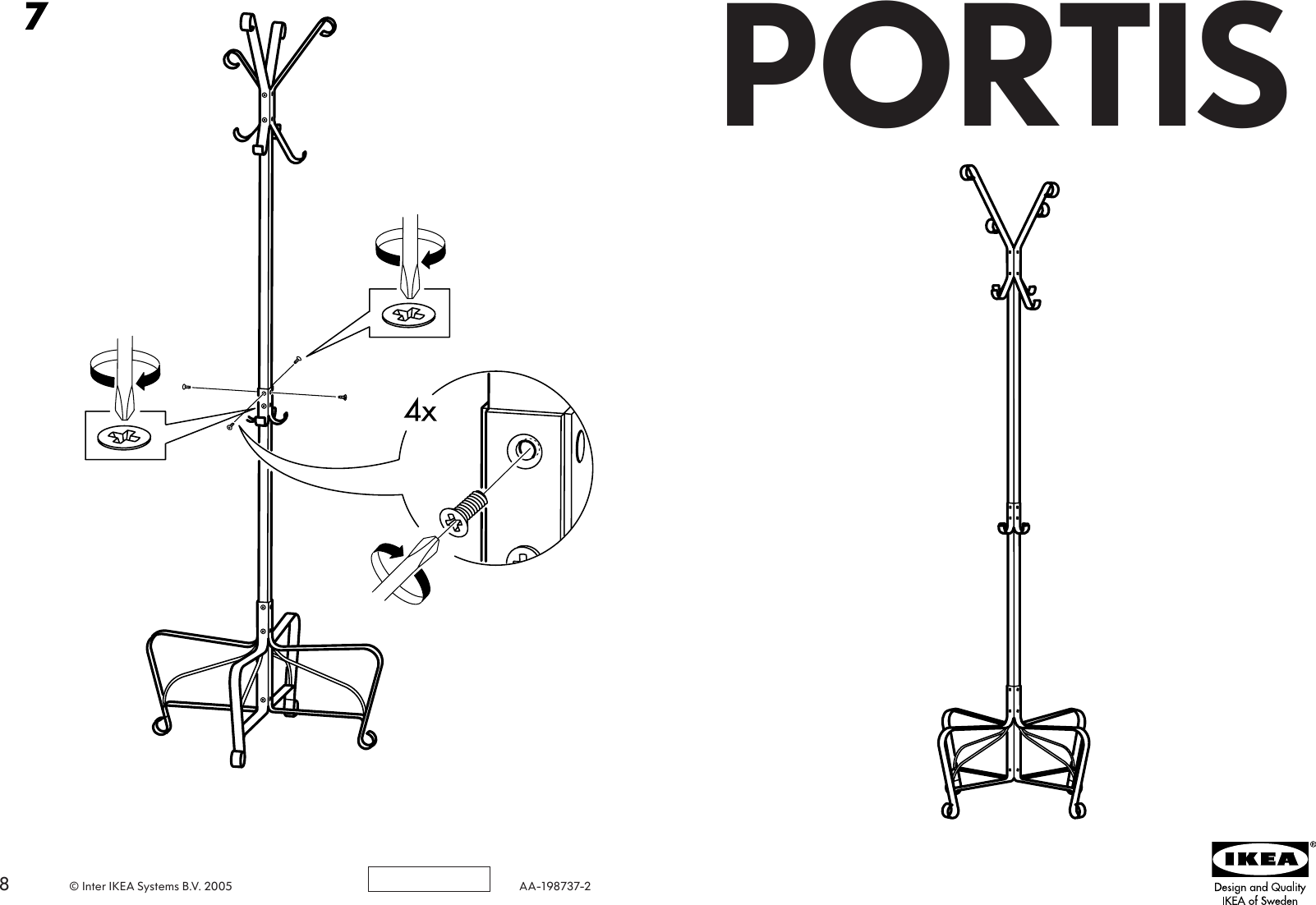 ikea coat rack