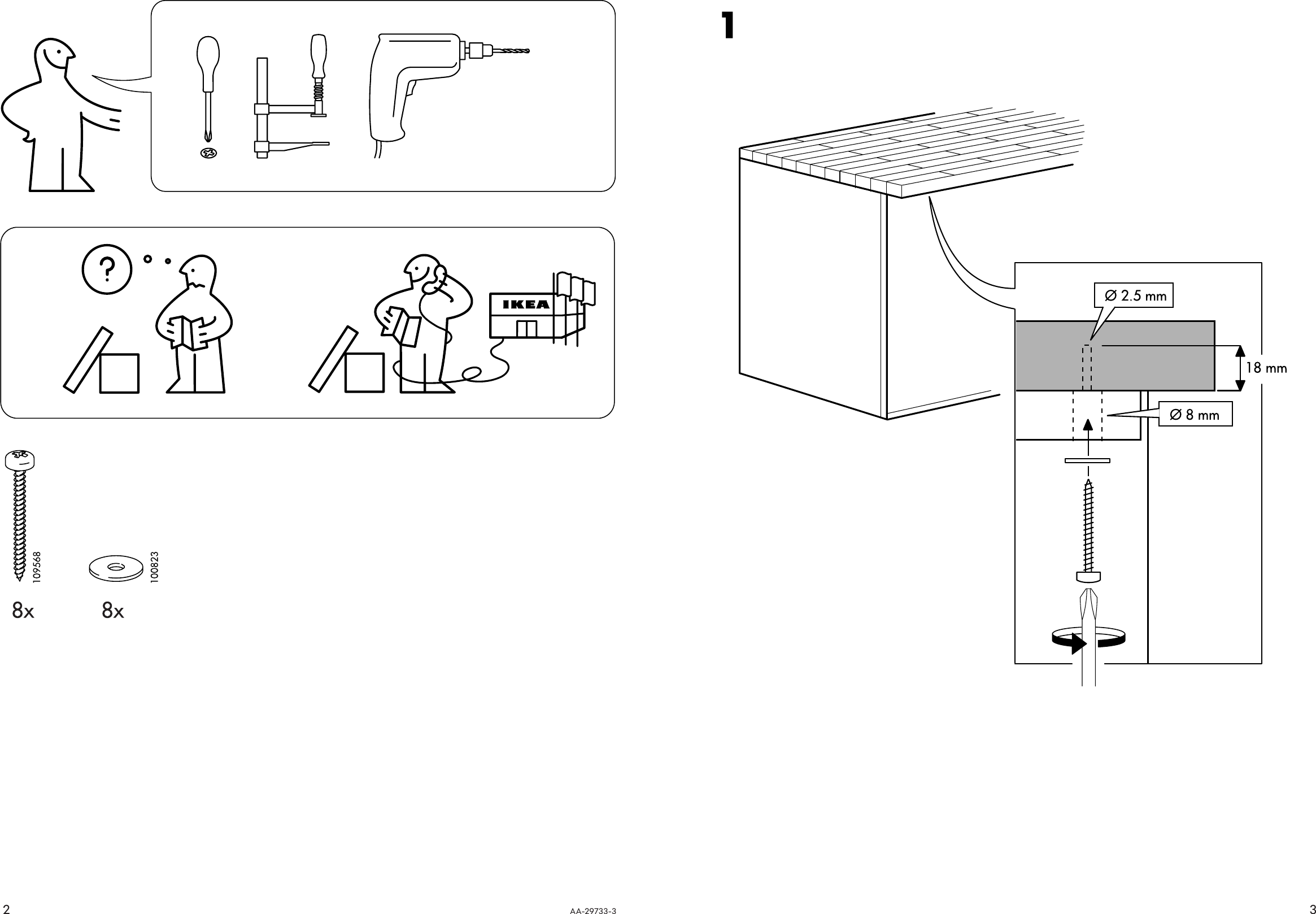 Ikea Pronomen Countertop 48 7 8X15 Assembly Instruction 6