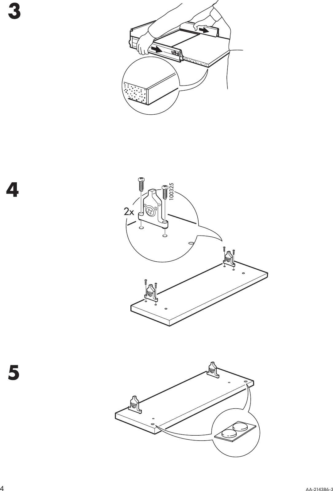 Page 4 of 8 - Ikea Ikea-Rationell-Deep-Full-Extend-Drw-Damper-24-Assembly-Instruction