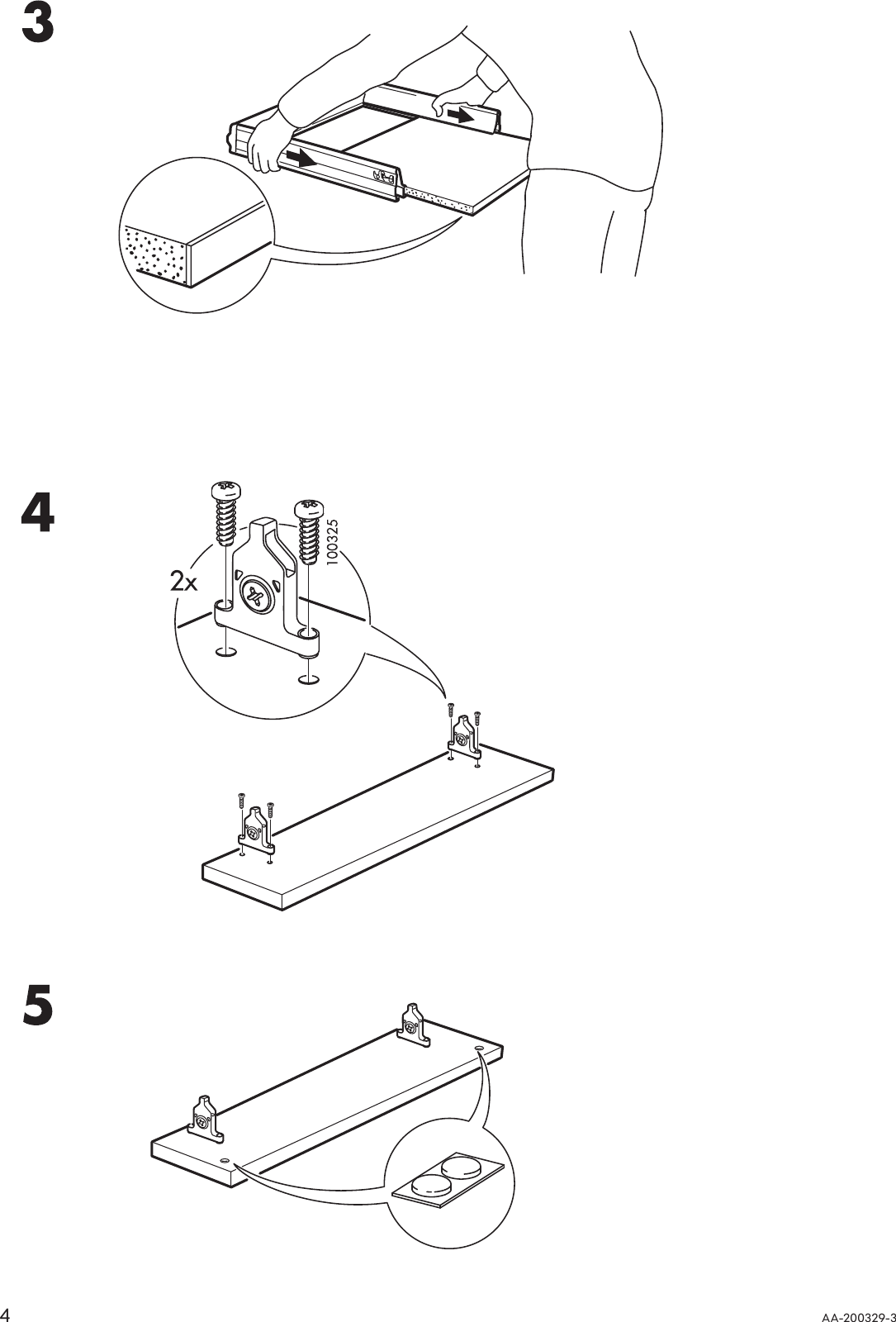 Page 4 of 8 - Ikea Ikea-Rationell-Full-Extending-Drawer-24-Assembly-Instruction