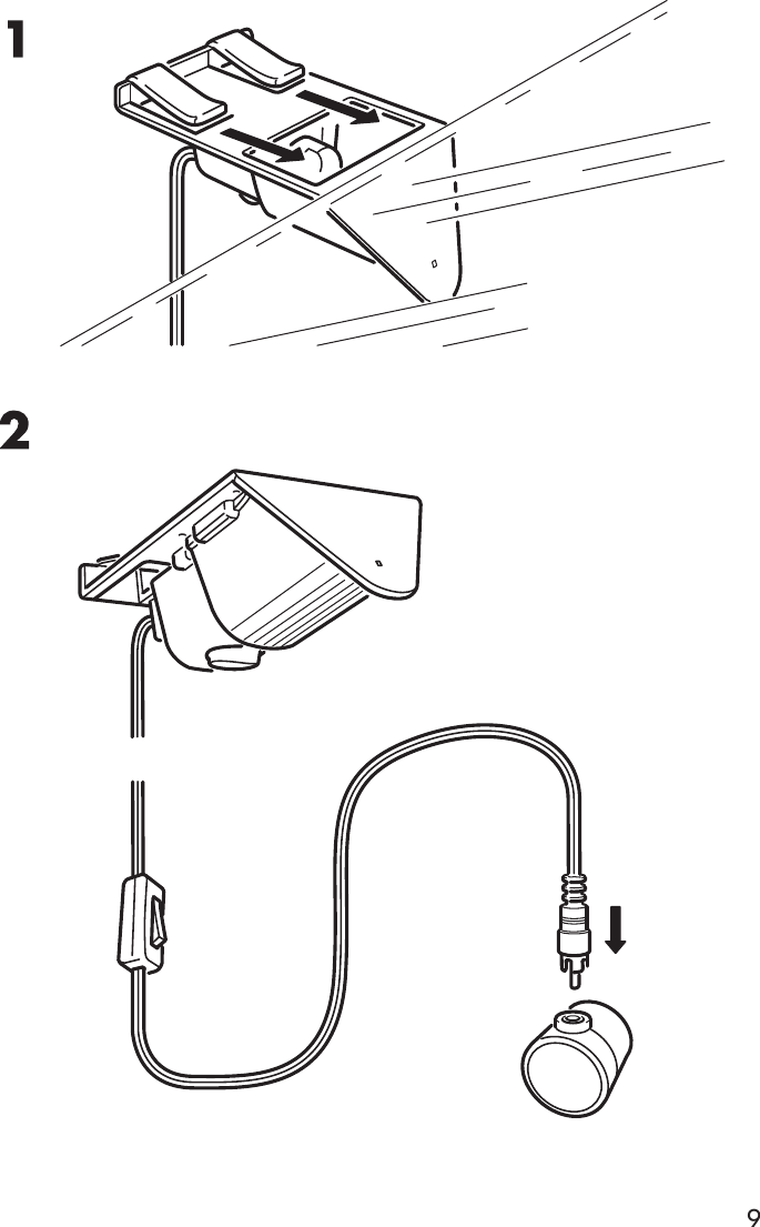 Page 9 of 12 - Ikea Ikea-Rationell-Glass-Door-Cabinet-Lighting-Assembly-Instruction