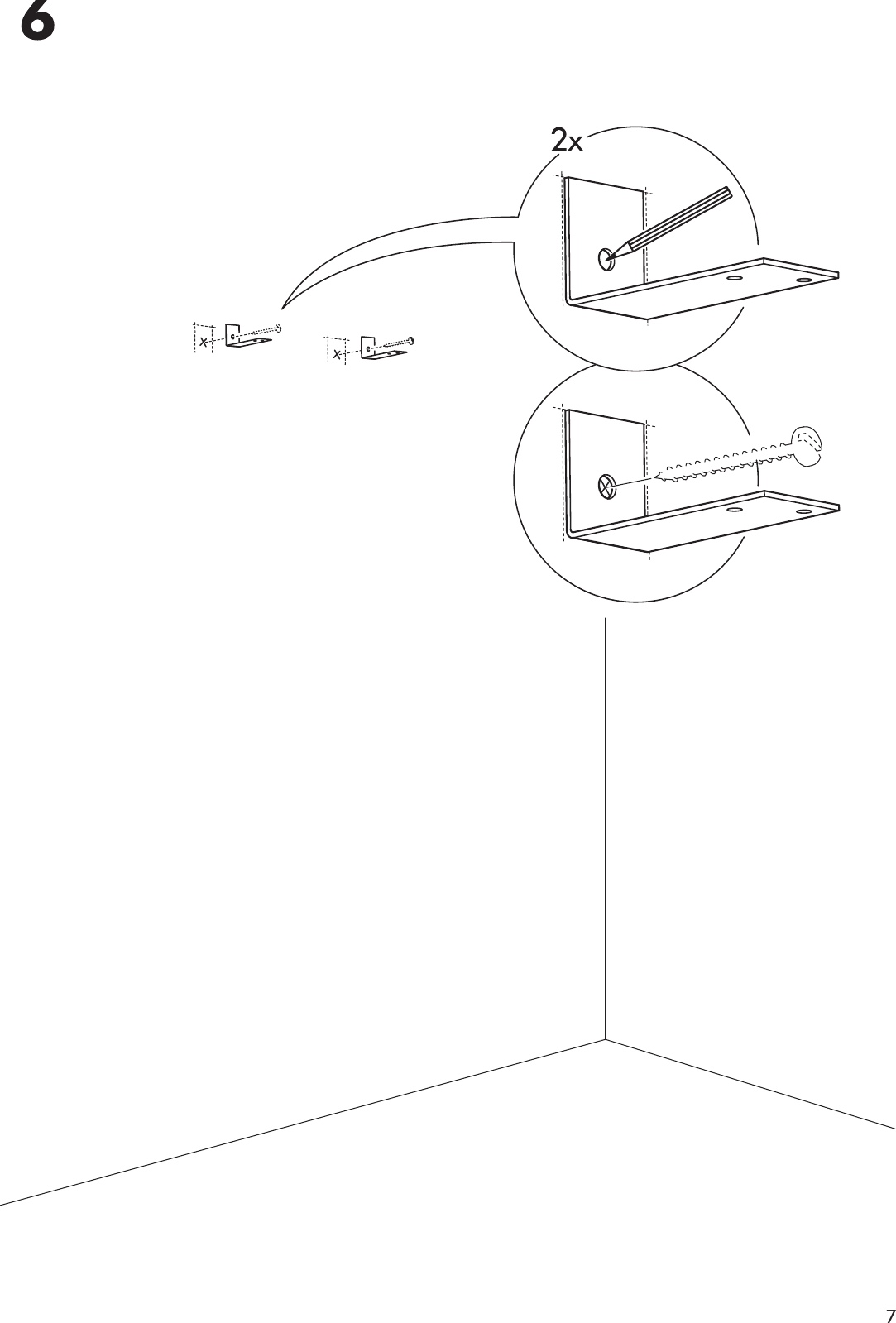 Page 7 of 8 - Ikea Ikea-Rexbo-Shelf-Unit-12-1-4X68-1-2-Assembly-Instruction