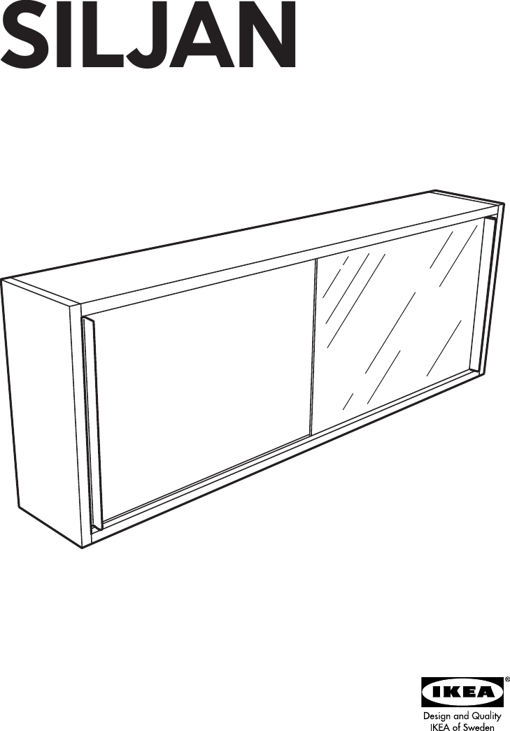Ikea Siljan Mirror Assembly Instruction