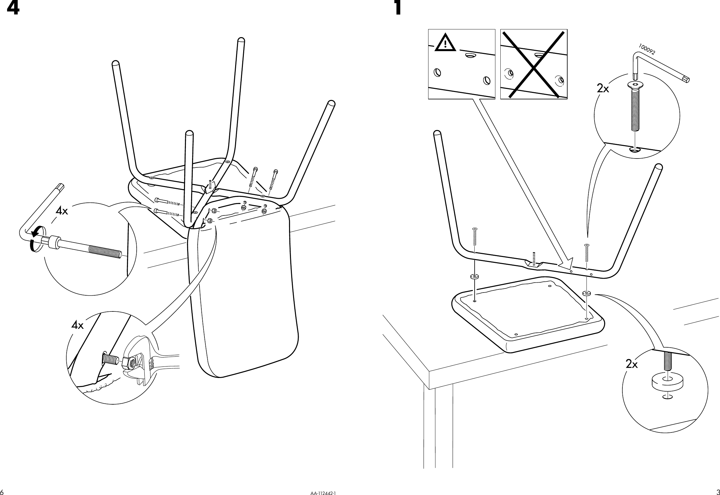 Page 3 of 4 - Ikea Ikea-Sixten-Chair-Assembly-Instruction