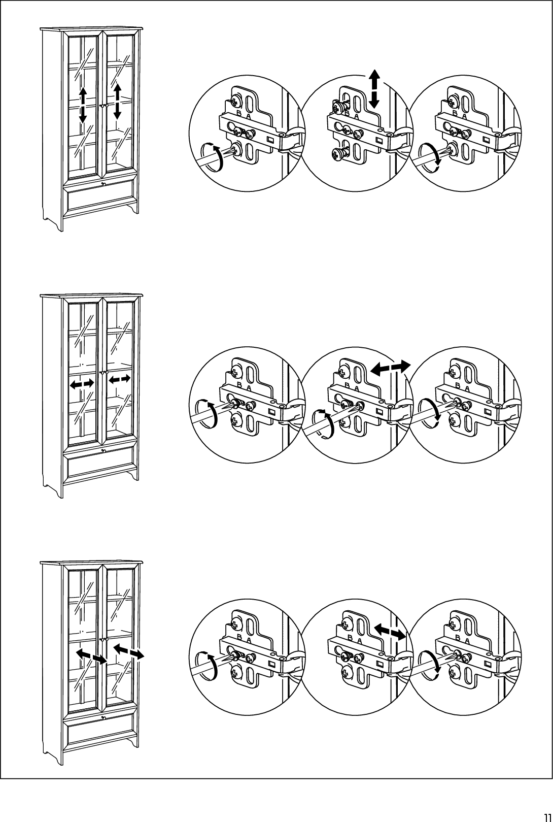 Page 12 of 12 - Ikea Ikea-Smaldal-Glass-Doors-2-Pk-Assembly-Instruction