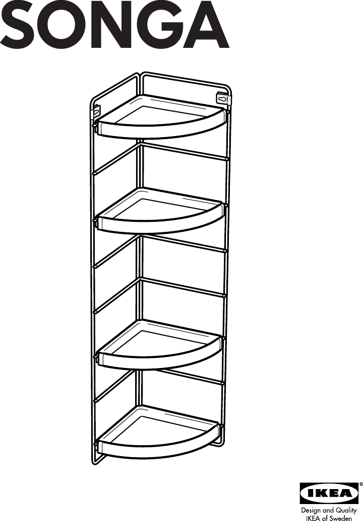 Ikea A Corner Wall Shelf Unit 8x32 Assembly Instruction - Ikea Black Wall Shelf Unit