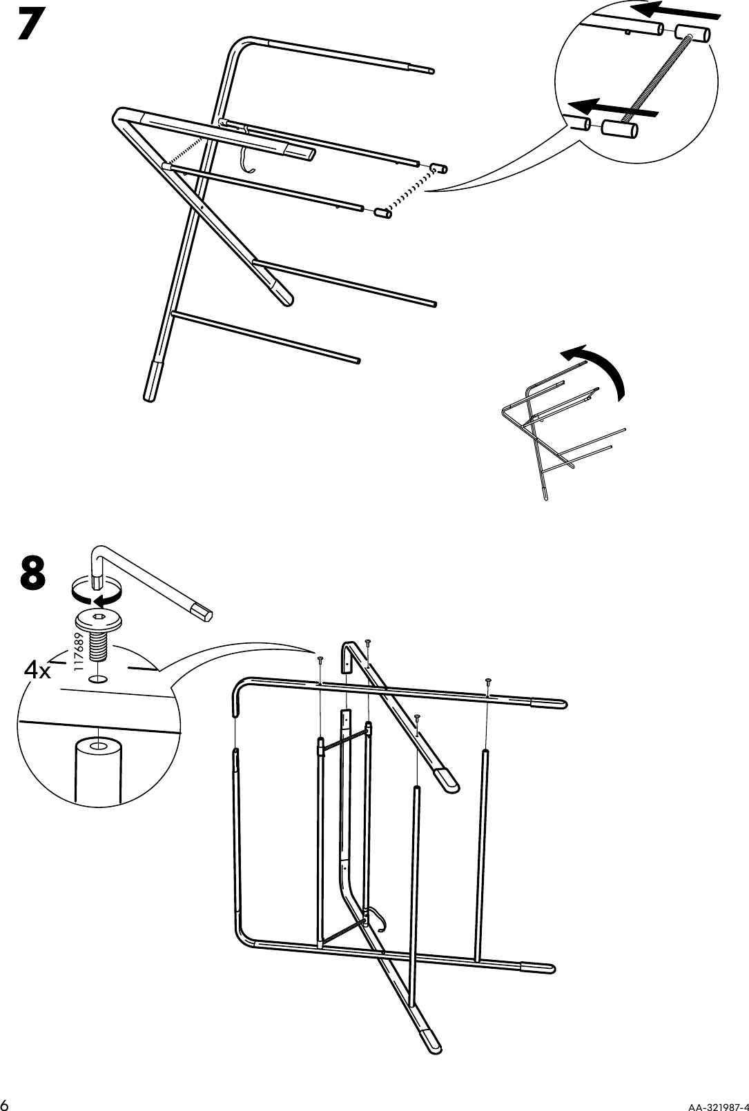 Page 6 of 12 - Ikea Ikea-Spoling-Changing-Table-Assembly-Instruction