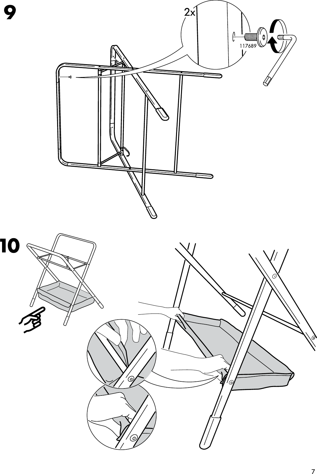 Page 7 of 12 - Ikea Ikea-Spoling-Changing-Table-Assembly-Instruction