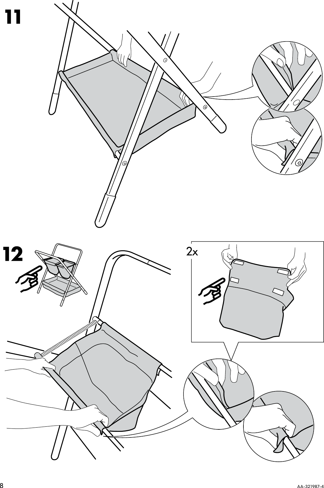 Page 8 of 12 - Ikea Ikea-Spoling-Changing-Table-Assembly-Instruction
