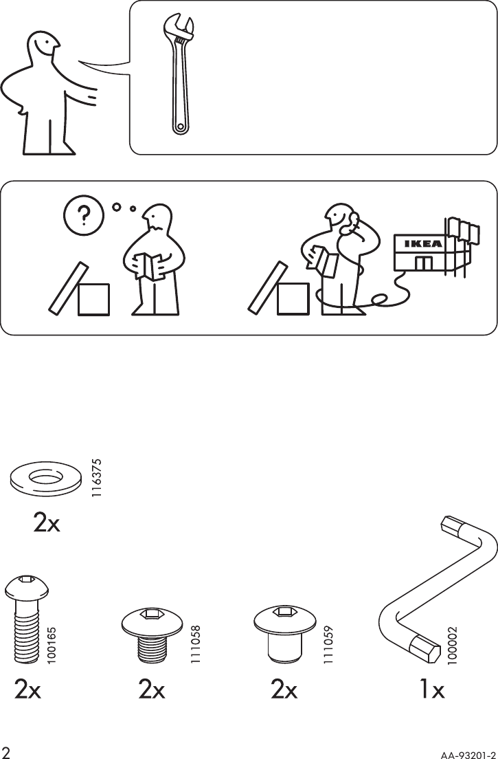 Page 2 of 4 - Ikea Ikea-Stolmen-Shoe-Rack-43-1-4-Assembly-Instruction