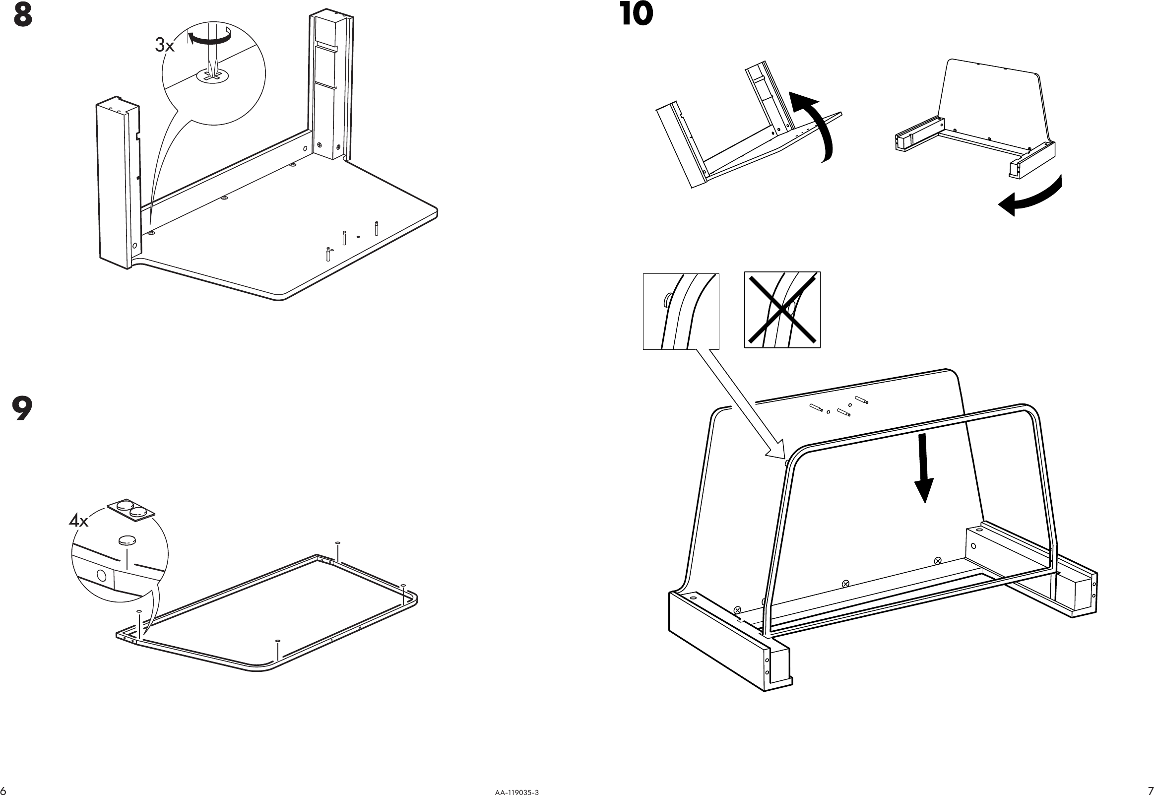 Page 6 of 6 - Ikea Ikea-Stormark-Tv-Unit-40X19-Assembly-Instruction