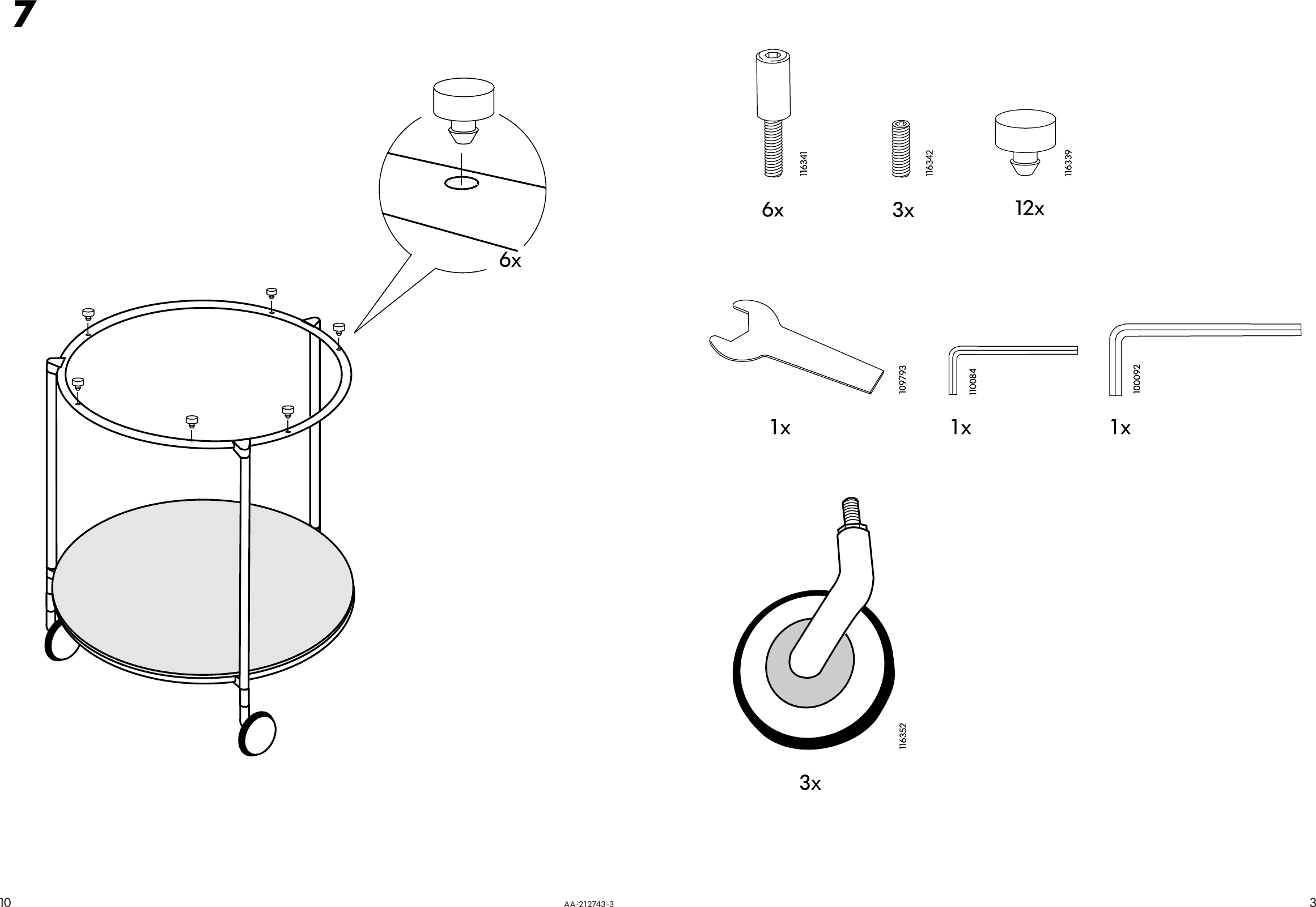 Ikea Strind Side Table 20 Assembly Instruction