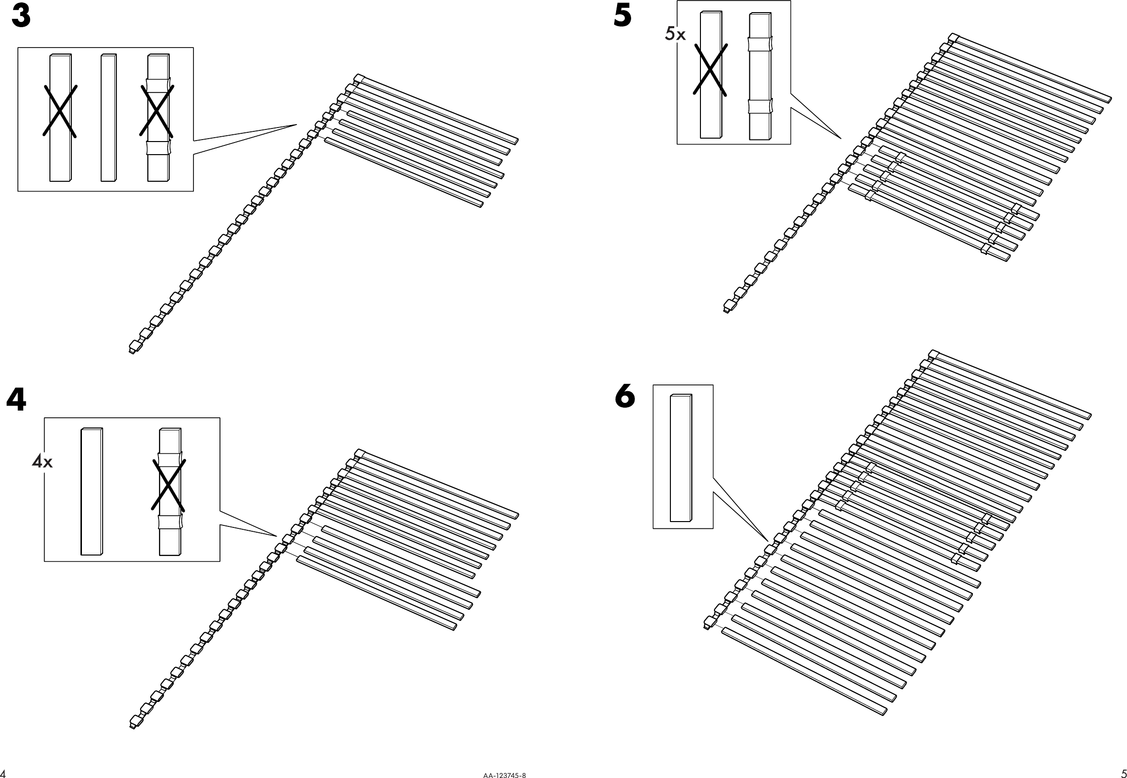 Page 4 of 4 - Ikea Ikea-Sultan-Lillaker-Slatted-Bed-Base-Twin-Assembly-Instruction-20  Ikea-sultan-lillaker-slatted-bed-base-twin-assembly-instruction