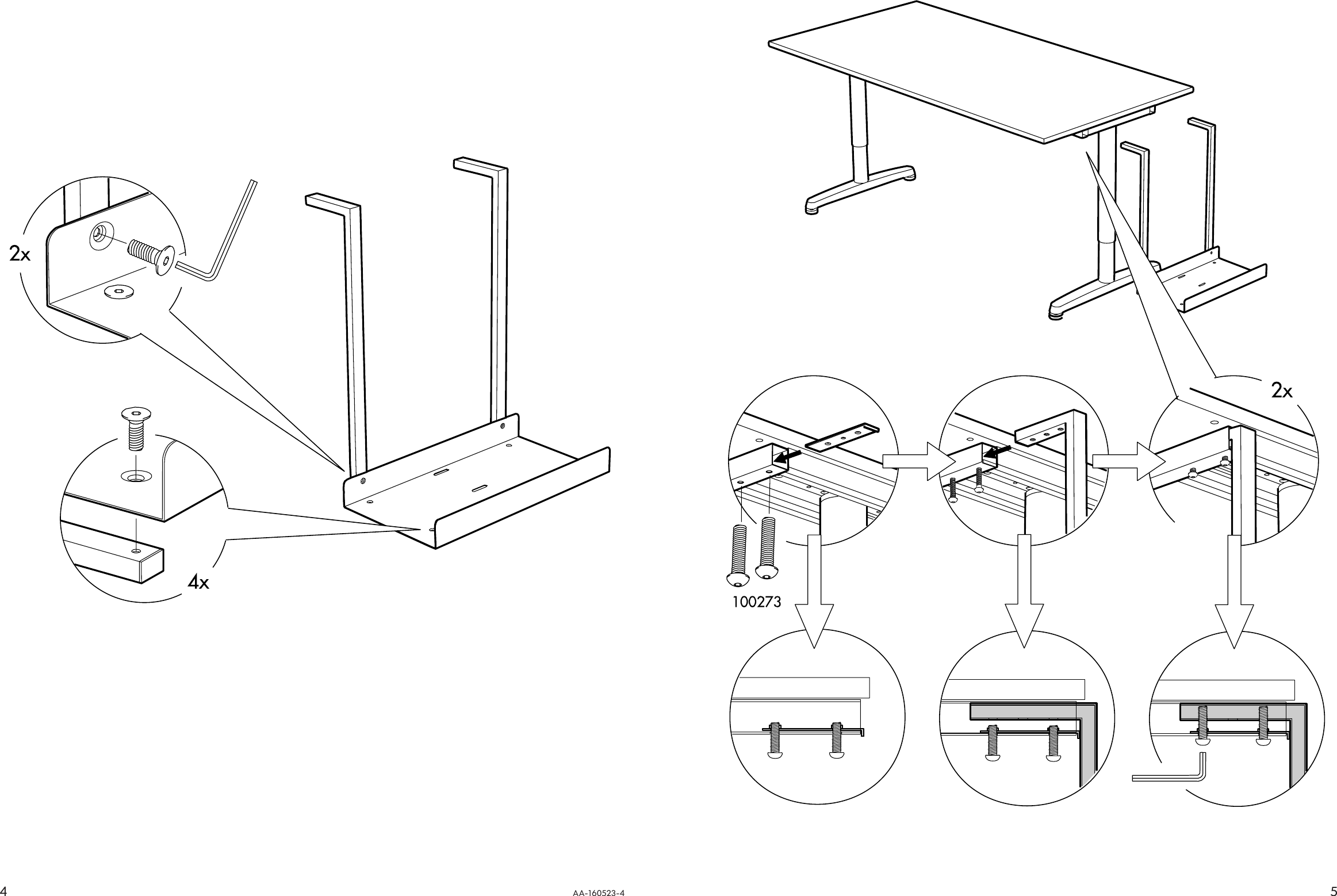 Page 4 of 4 - Ikea Ikea-Summera-Computer-Holder-Assembly-Instruction