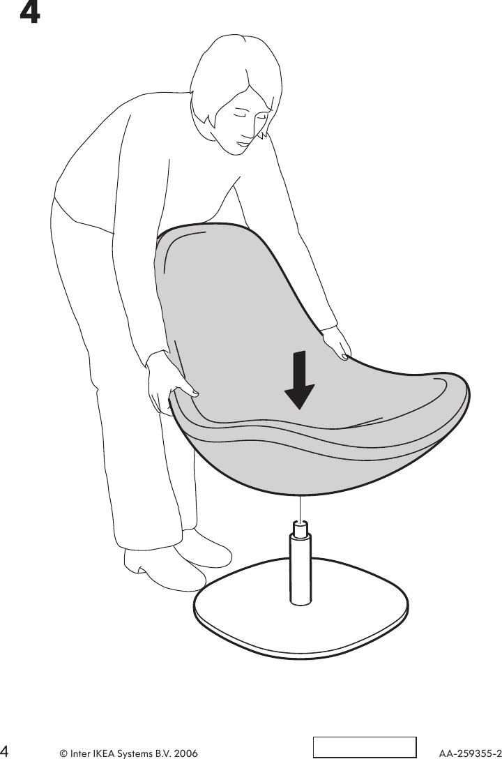 Page 4 of 4 - Ikea Ikea-Tirup-Chair-Assembly-Instruction