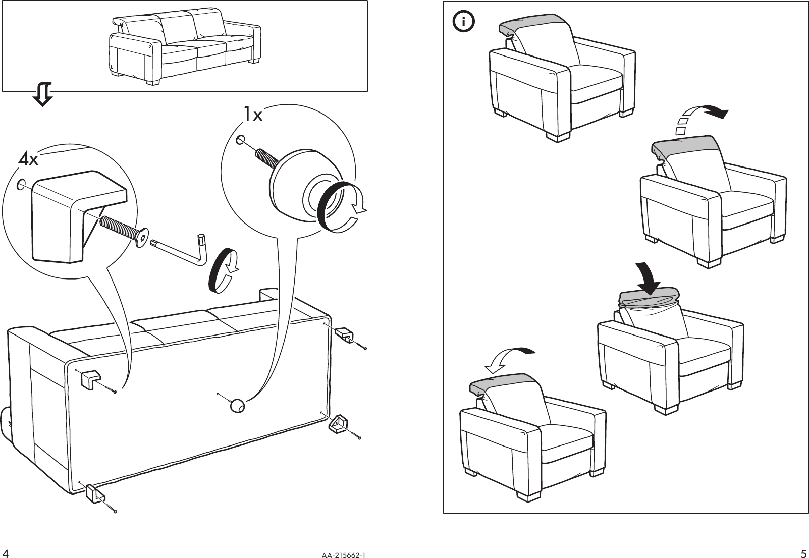 Page 4 of 4 - Ikea Ikea-Torekov-Footstool-Assembly-Instruction