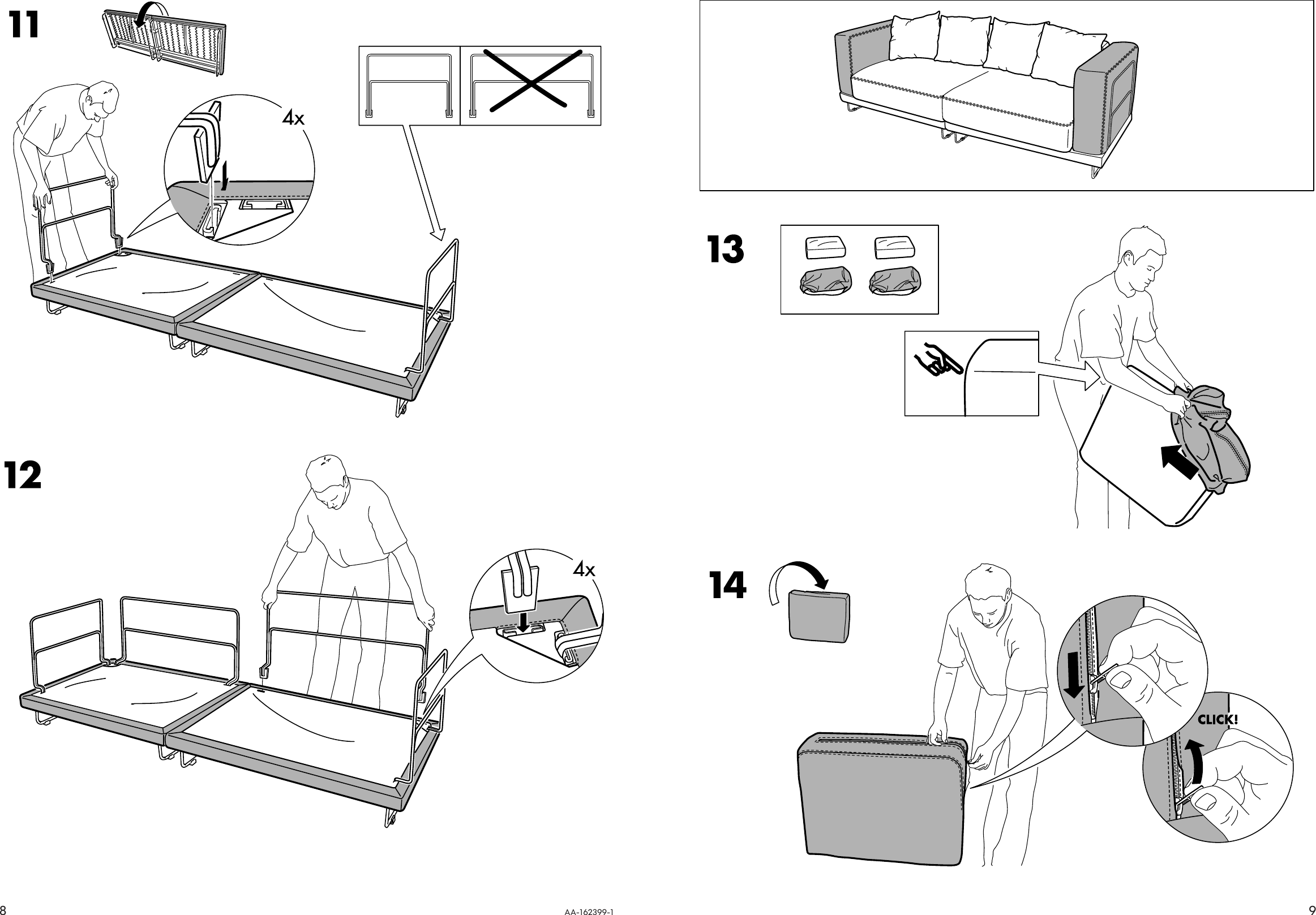 Page 8 of 8 - Ikea Ikea-Tylasand-Sofa-Cover-Assembly-Instruction-7  Ikea-tylasand-sofa-cover-assembly-instruction