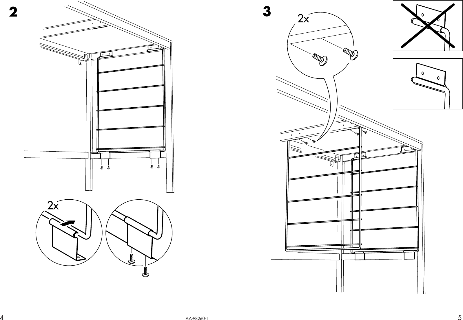 Page 4 of 4 - Ikea Ikea-Udden-Wire-Shelf-24X25-Assembly-Instruction-5  Ikea-udden-wire-shelf-24x25-assembly-instruction