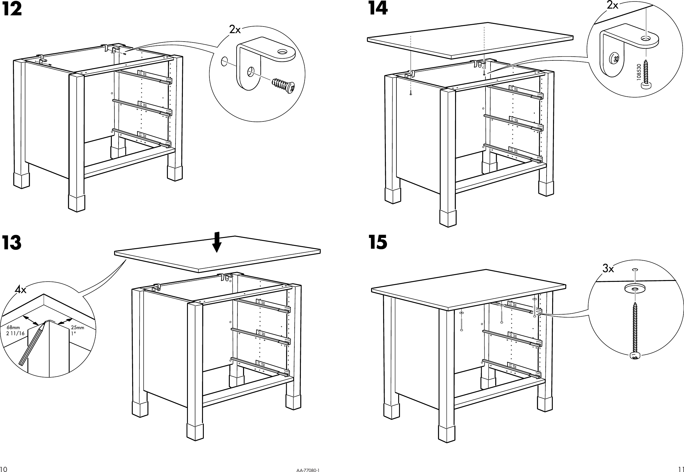 Page 10 of 10 - Ikea Ikea-Varde-Draw-Unit-42X35-Assembly-Instruction
