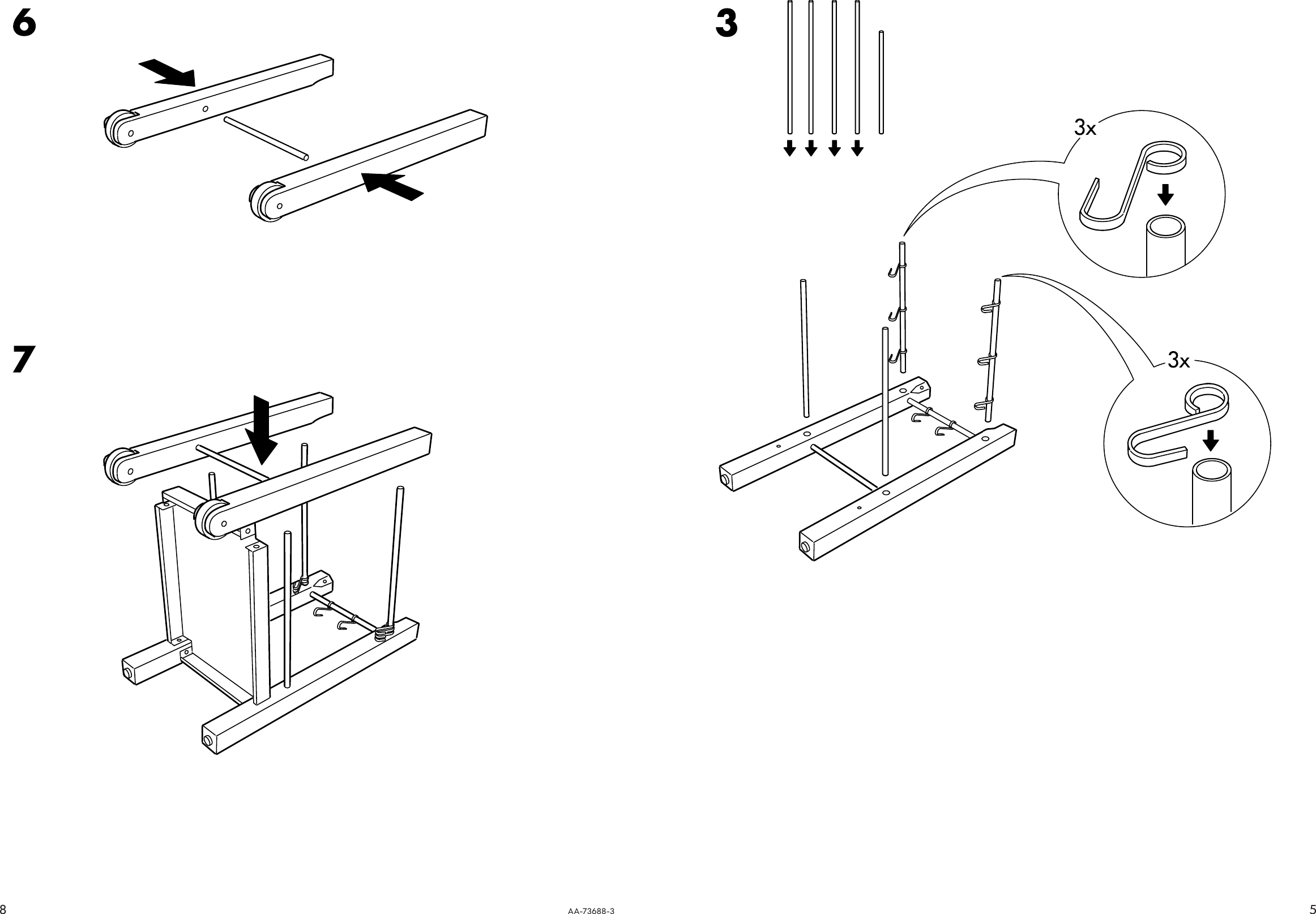 Ikea Varde Kitchen Cart 26X20 Assembly Instruction 2